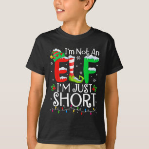 T-shirt Je ne suis pas un elfe Je ne suis qu'une petite fa