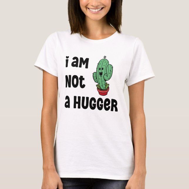 T-shirt Je ne suis pas un gros gros Funny Cactus Citation  (Devant)