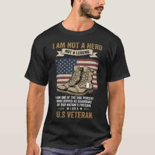 T-shirt Je Ne Suis Pas Un Héros Ni Une Légende Je Suis Un