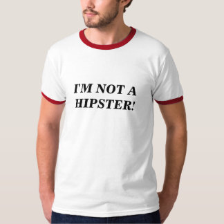 T-shirt Je ne suis pas un hippie !
