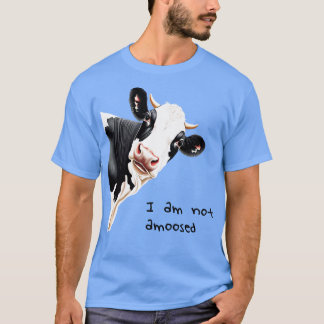 T-shirt Je Ne Suis Pas Un Pun À Dos Style Vache 1