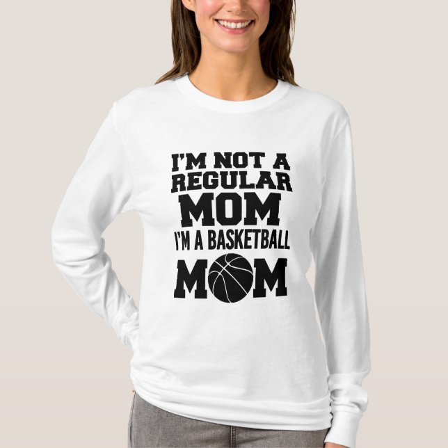 T-shirt Je ne suis pas une maman régulière, je suis une (Devant)