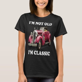 T-SHIRT JE NE SUIS PAS VIEILLE JE SUIS CLASSIQUE