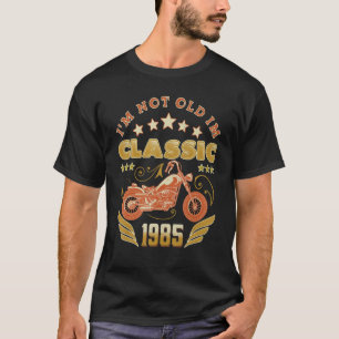 T-shirt Je ne suis pas Vieux Im Classic moto 38E anniversa