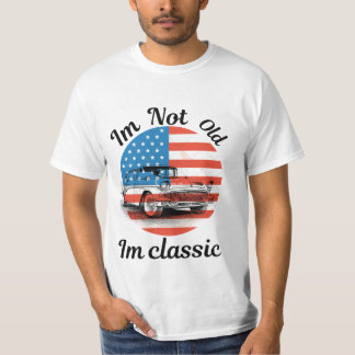 T-shirt Je ne suis pas vieux im classique