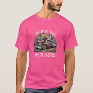 T-shirt Je ne suis pas vieux Je suis classique - Chicano L