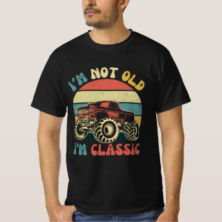 T-shirt Je ne suis pas vieux Je suis classique drôle voitu