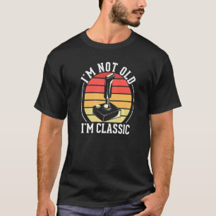 T-shirt Je ne suis pas vieux Je suis classique Jeux Vidéo
