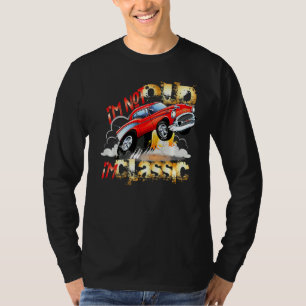 T-shirt Je ne suis pas vieux Je suis classique voiture gra