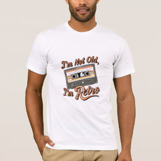 T-shirt Je Ne Suis Pas Vieux Je Suis Rétro