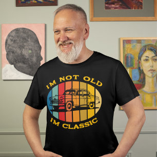 T-shirt Je ne suis pas vieux Je suis un anniversaire de vo