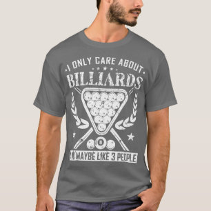 T-shirt Je ne suis qu'à environ 8 balles de billard