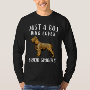 T-shirt Je Ne Suis Qu'Un Garçon Qui Aime Boykin Spaniels C