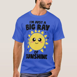 T-shirt Je Ne Suis Qu'Un Grand Rayon D'Ironie Brillante Et