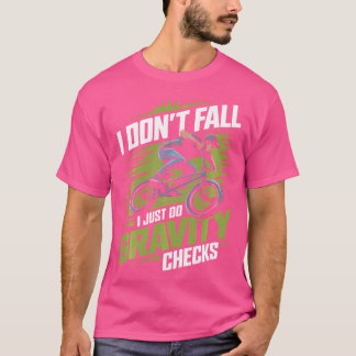 T-shirt Je Ne Tombe Pas Je Ne Fais Que Gravity Checks Homm
