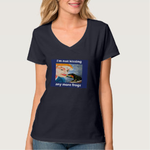 T-shirt Je ne vais plus embrasser de grenouilles