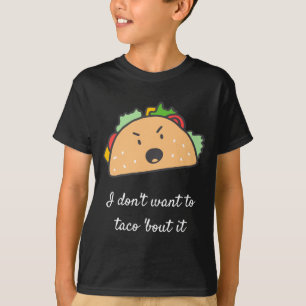 T-shirt Je ne veux pas en parler