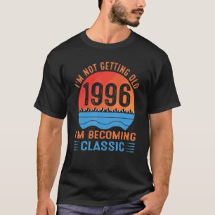 T-shirt Je ne vieillis pas Je deviens classique Vintage 1
