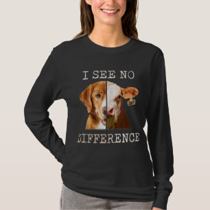 T-shirt Je Ne Vois Aucune Différence Végétarien Végétarien