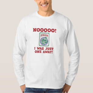T-shirt Je N'Étais Qu'À Un Seul De Mahjong Joueur Jeux