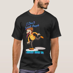 T-shirt Je n'insulte pas les gens Humour sarcastique