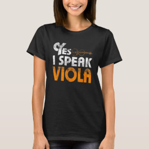 T-shirt Je parle Alto Joueur 1