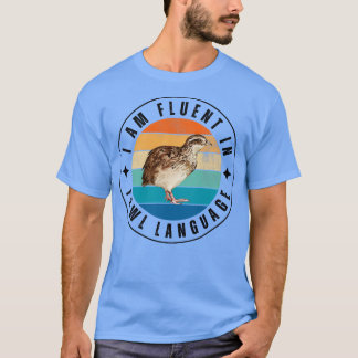 T-shirt Je parle couramment la langue de la volaille 9