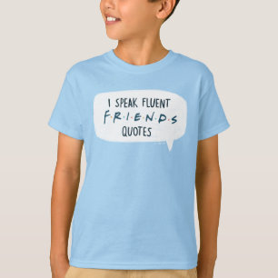 T-shirt Je parle des devis Fluent FRIENDS™