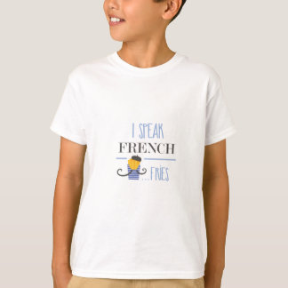 T-shirt Je parle français… Fritures