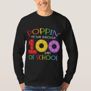 T-shirt Je passe 100 jours à l'école