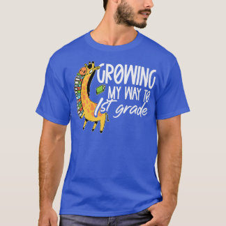 T-shirt Je Passe À La 1Ere Année De Retour À L'École Cute 