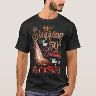 T-shirt Je Passe À Mon 50E Anniversaire Comme Un Patron 50
