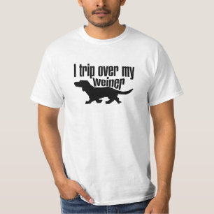 T-shirt Je passe au-dessus de mon chien vierge