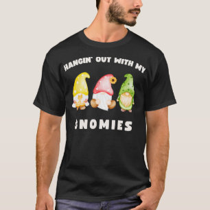 T-shirt Je Passe Avec Mes Gnomies Drôle Gnomes