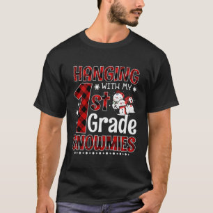 T-shirt Je Passe Avec Mon Enseignant Noël De 1Ere Année Sn