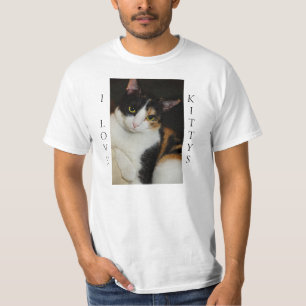 T-shirt Je Passe Juste Autour De Moi J'Aime Les Chats Kitt