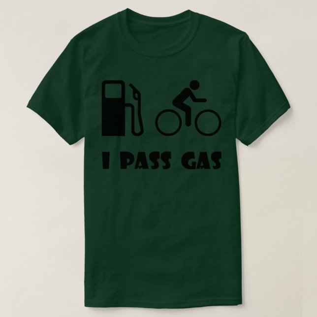 T-shirt Je passe le gaz (Design devant)