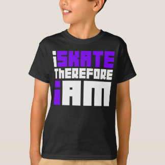 T-shirt je PATINE donc JE SUIS