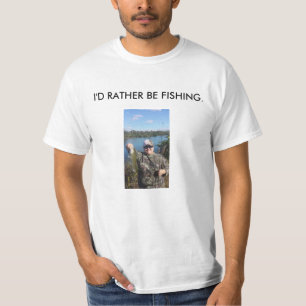 T-shirt Je PÊCHERAIS PLUTÔT