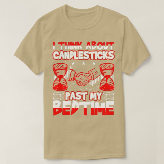 T-shirt Je Pense Aux Chandeliers Qui Passent Mon Échangeur (Design devant)