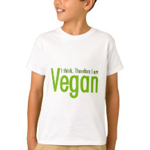 Je pense.  Par conséquent je suis végétalien