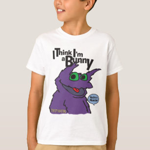 T-shirt Je pense que je suis un lapin