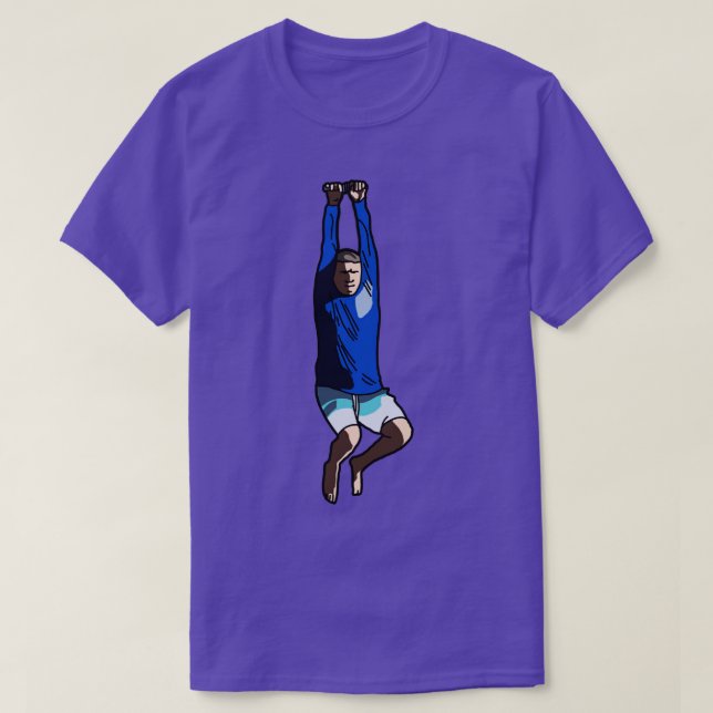 T-shirt Je Pense Que Vous Devriez Laisser ZipLine (Design devant)