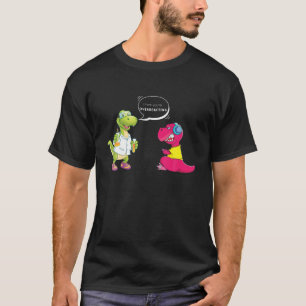 T-shirt Je pense que vous réagissez trop - Amateurs de chi