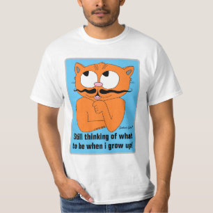 T-shirt Je pense toujours à ce qu'il faut être quand je gr