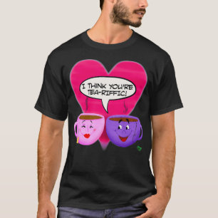 T-shirt Je pense Youx27re TeaRiffic