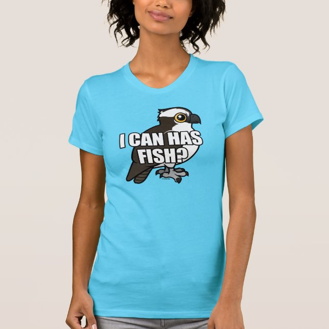 T-shirt Je peux a des poissons ? (Devant)