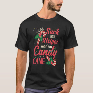 T-shirt Je Peux Chanter Les Rayures D'Un Sucre de canne Na
