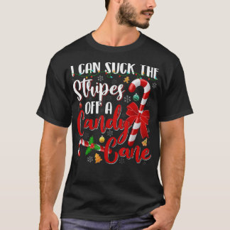 T-shirt Je Peux Chanter Les Rayures D'Un Sucre de canne No