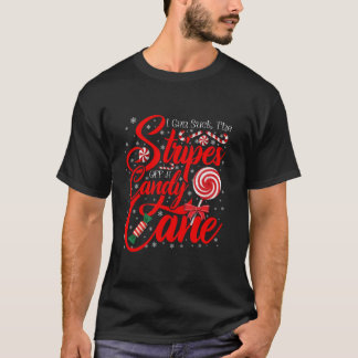 T-shirt Je Peux Chanter Les Rayures D'Un Sucre de canne No